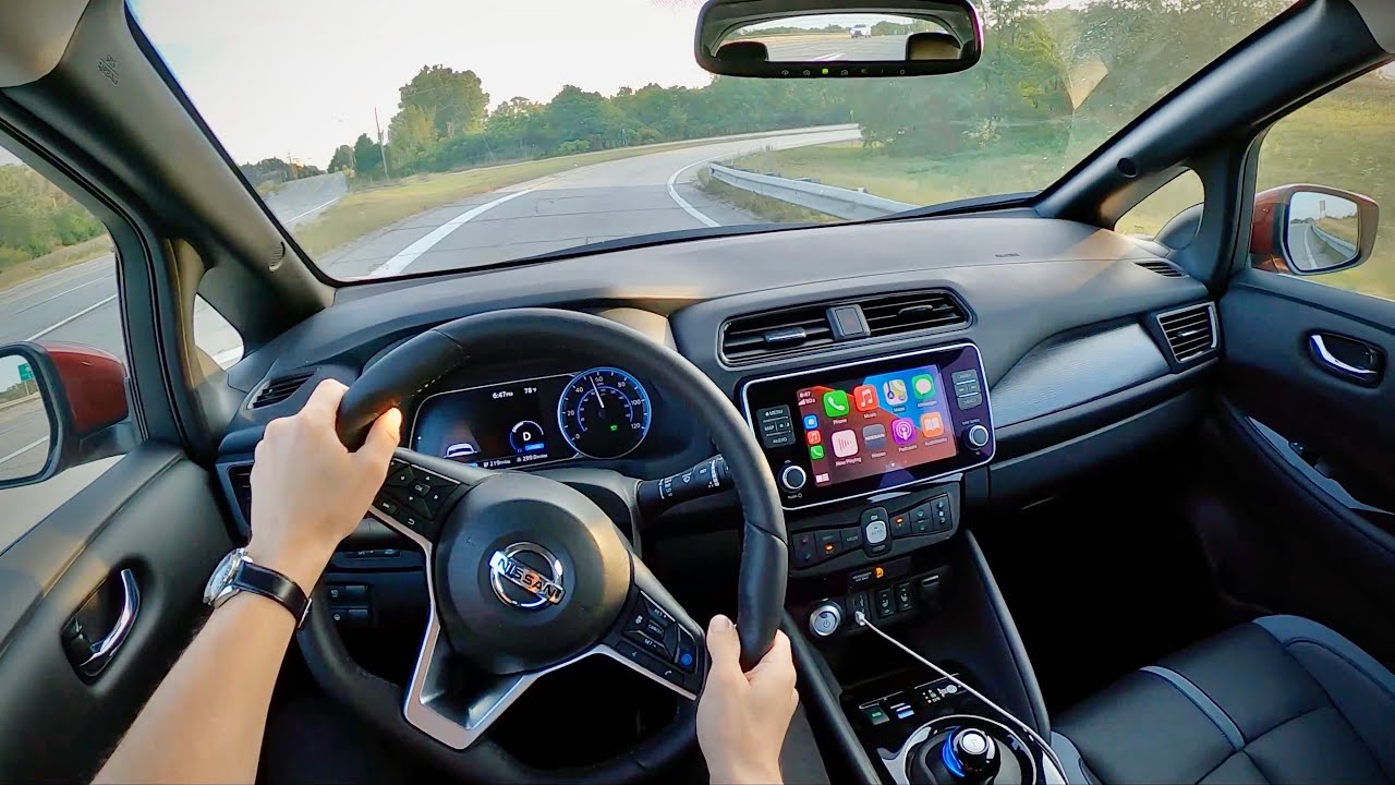 The 2022 Nissan Leaf is still a great EV - POV Driving Impressions