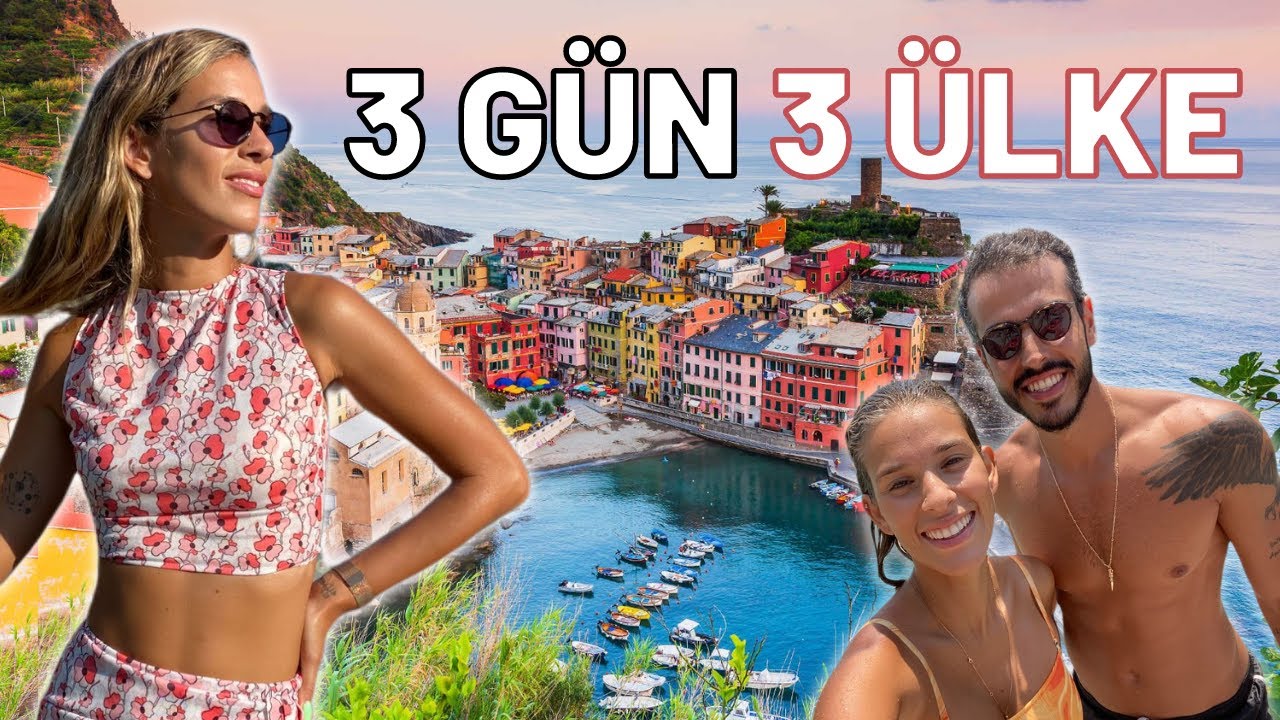 3 GÜNDE 3 ÜLKE! Buralara Aşık Oldum 😍 - Günlerimiz Nasıl Geçiyor, Benimle 3 Gün Gezi Vlog