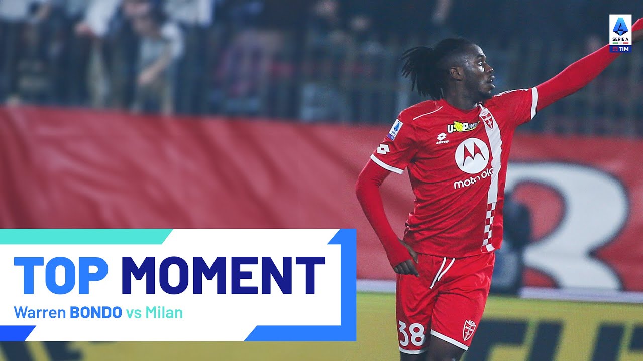 Bondo Ignites the U-Power Stadium | Top Moment | Monza-Milan | Serie A 2023/24