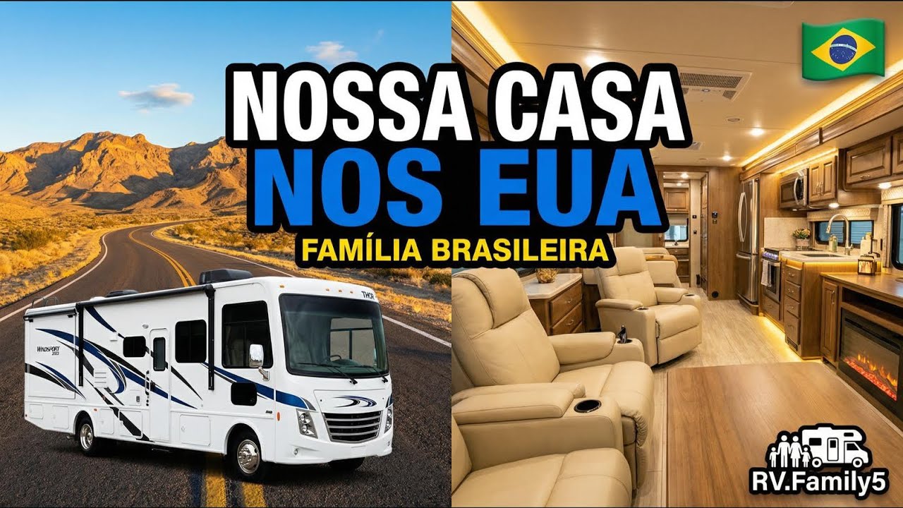 	😂 Nossa mansão sobre rodas! Vem conhecer o busão 🚐