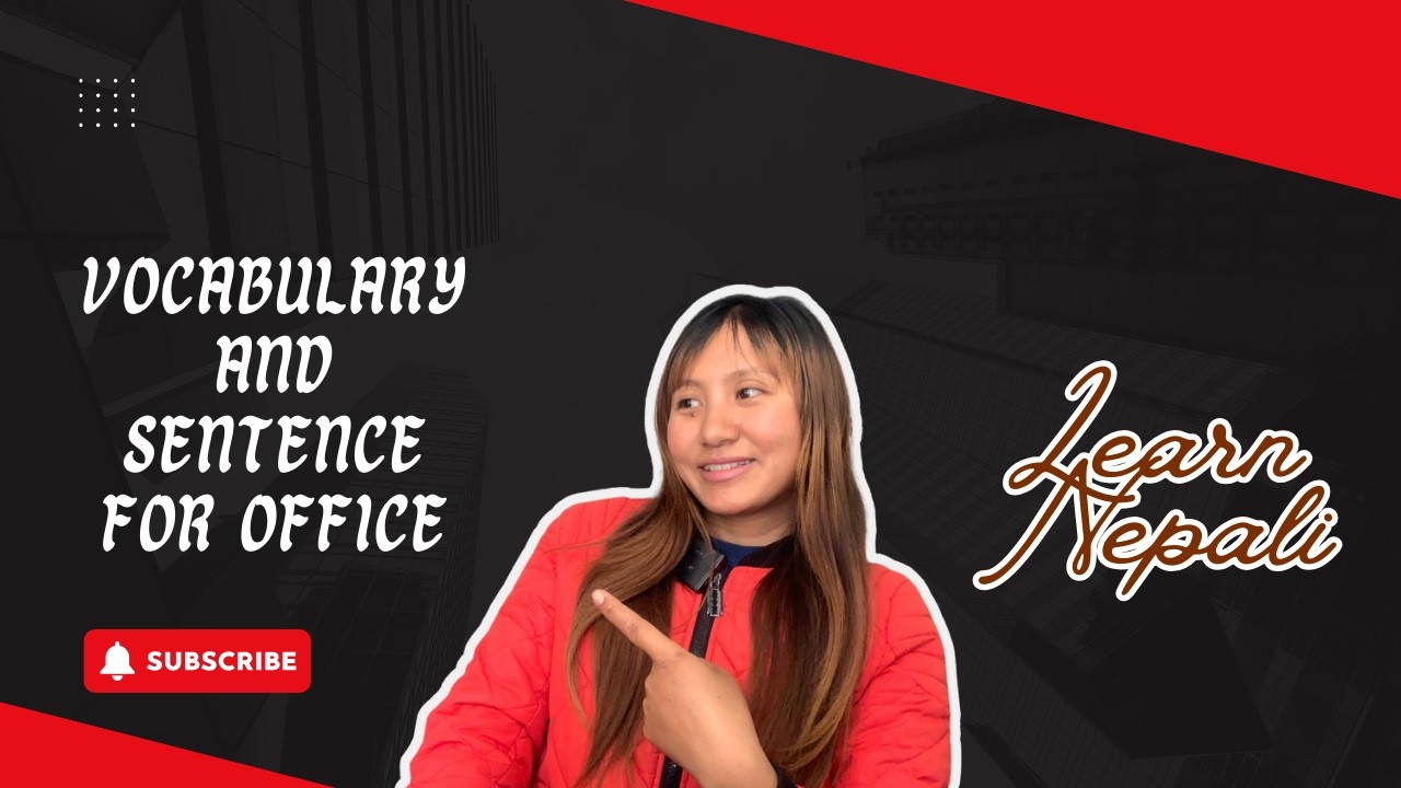 Must-Know Basic Office Vocabulary & Sentences
