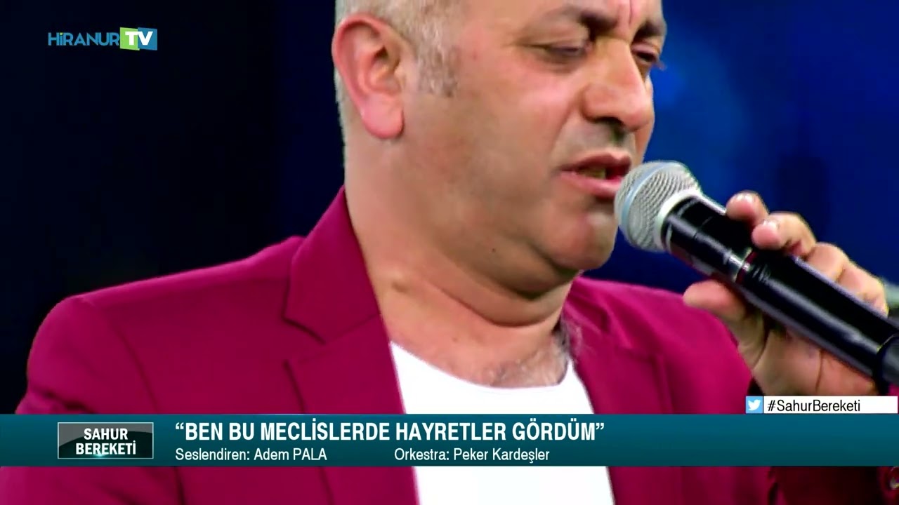Ben Bu Meclislerde Hayretler Gördüm İlahisi | Adem Pala