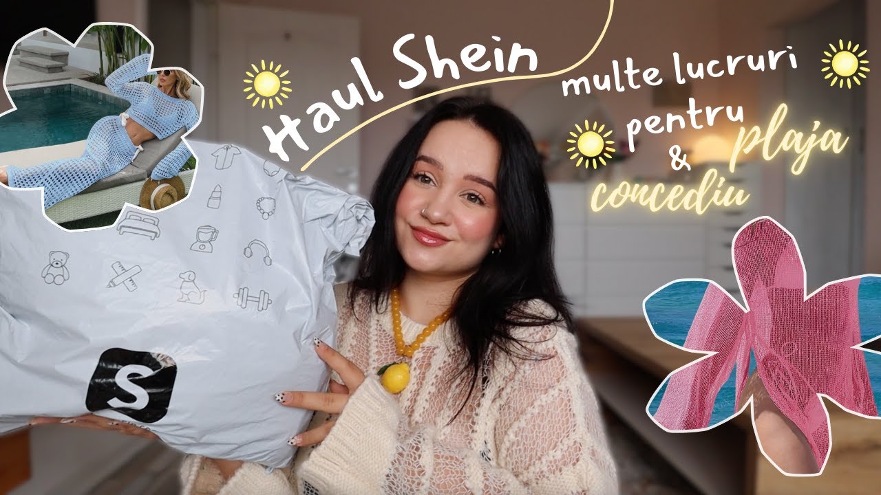Haul Shein: multe lucruri pentru plaja  - cele mai faine cover-ups pentru costumele de baie