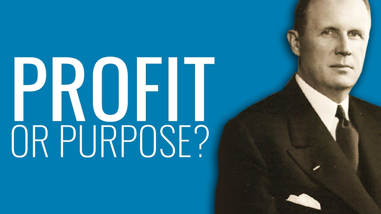Profit or Purpose?