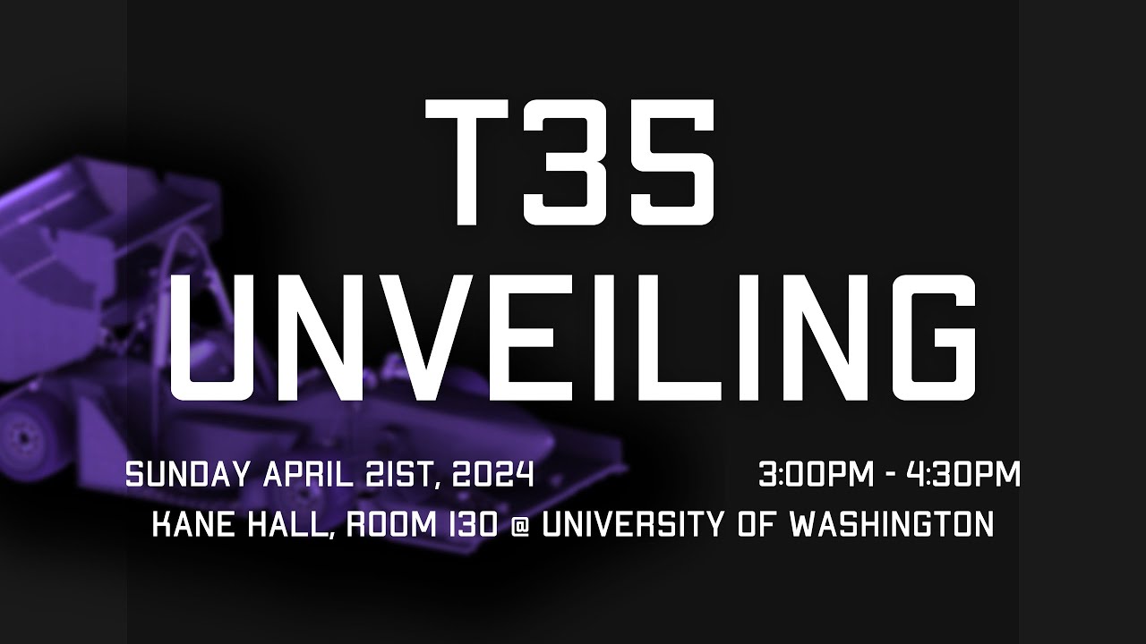 UW Formula Motorsports T35 Unveiling