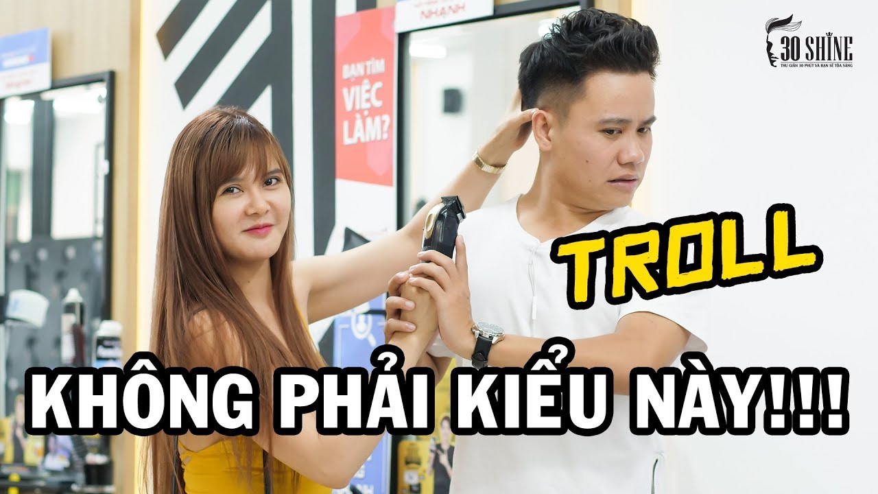 Bị Troll Cắt Tóc, Vĩnh Vỡ Vẩn Đập Iphone 11 Pro Max Cực Khét | 30Shine TV Trendy