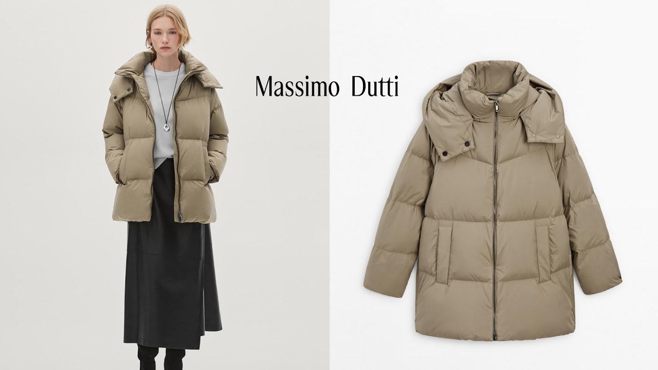 Пуховик Massimo Dutti Ref. 6766/914 / Puffer Jacket Massimo Dutti Ref. 6766/914
