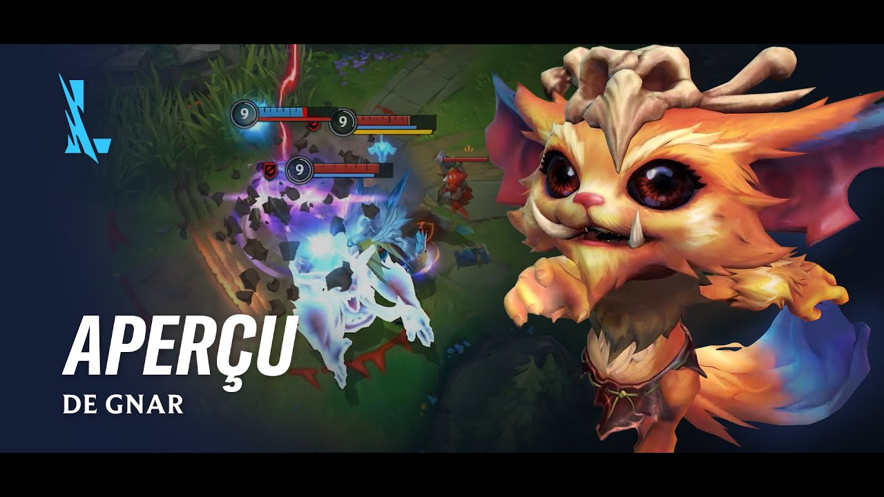 Aper&ccedil;u de Gnar | Gameplay - League of Legends: Wild Rift