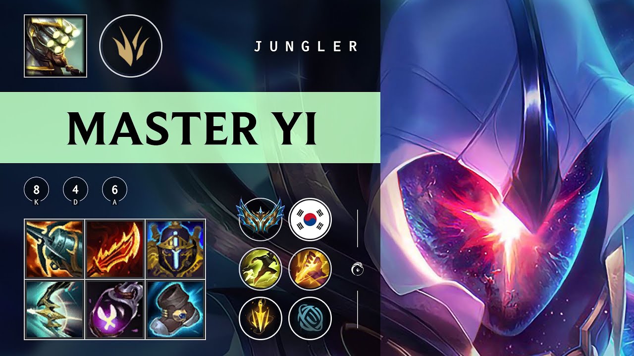 Master Yi Jungle vs Zac - KR Challenger Patch 25.22