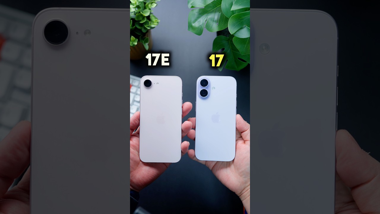 iPhone 17 против 17e &mdash; какой телефон лучше?