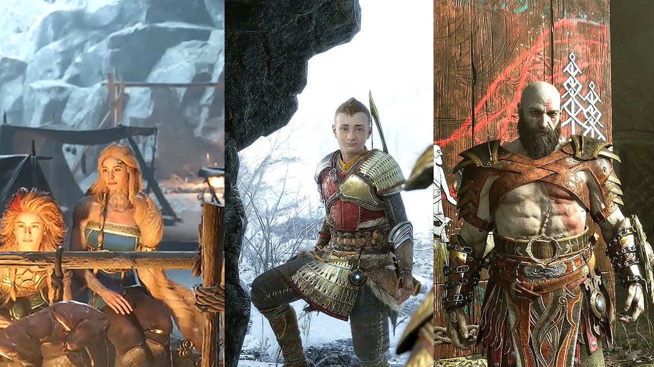 All Characters Reacts to Odin's Death + The Destruction Of Asgard - God of War Ragnarok