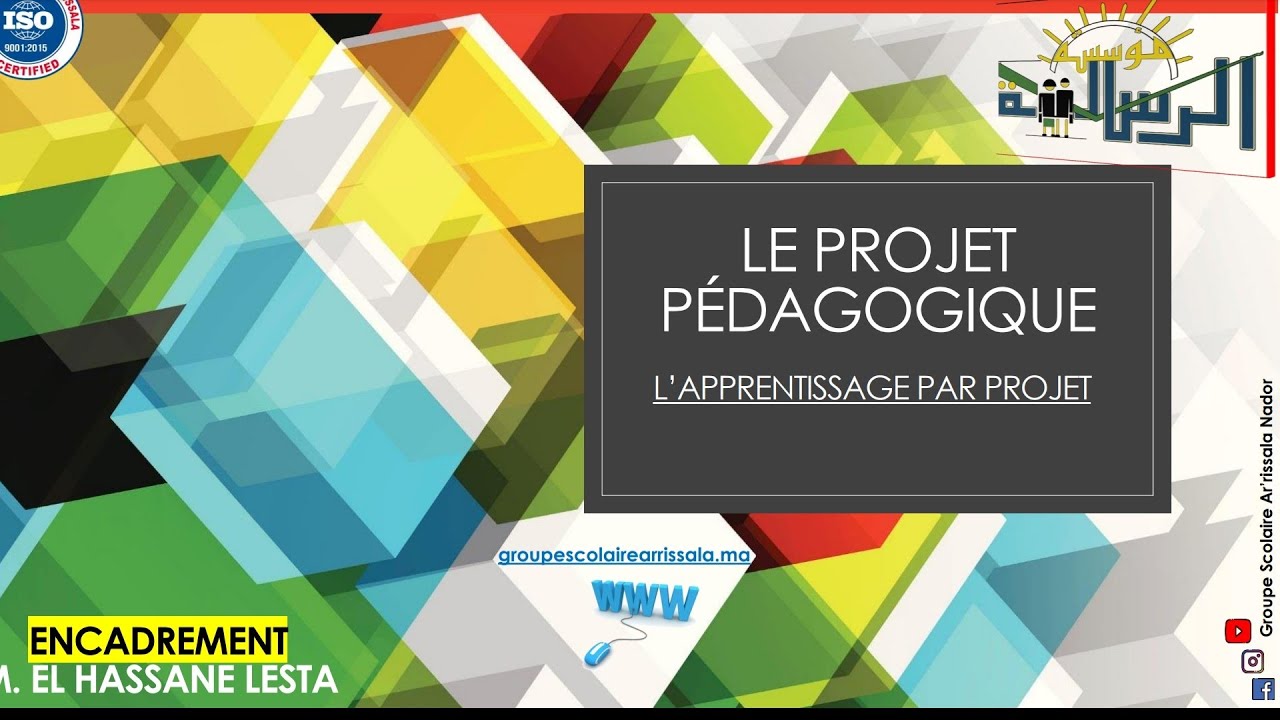 Formation | Le projet pédagogique | 9 septembre 2021