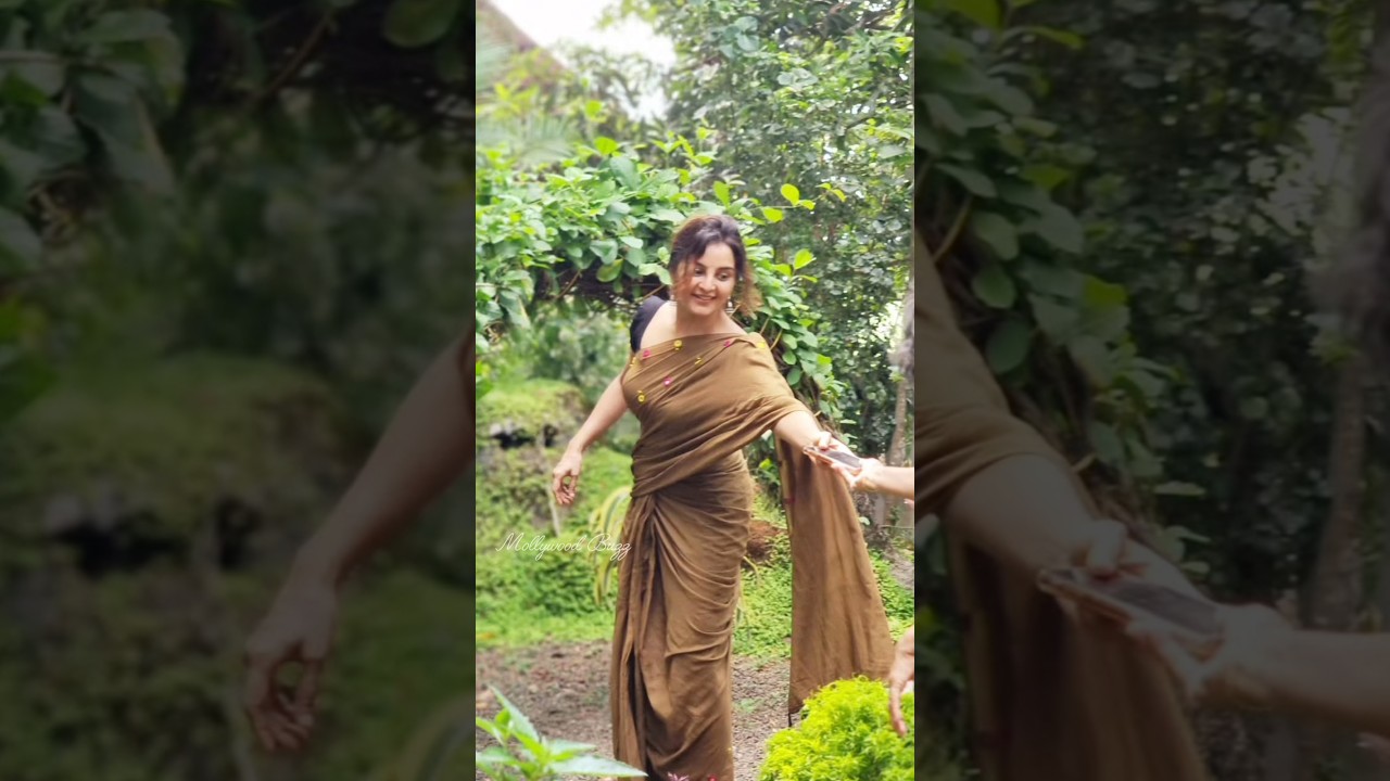 Manju warrior family with Manju warrier family #manjuwarrier#vishnu#empuraan#prithviraj#mohanlal