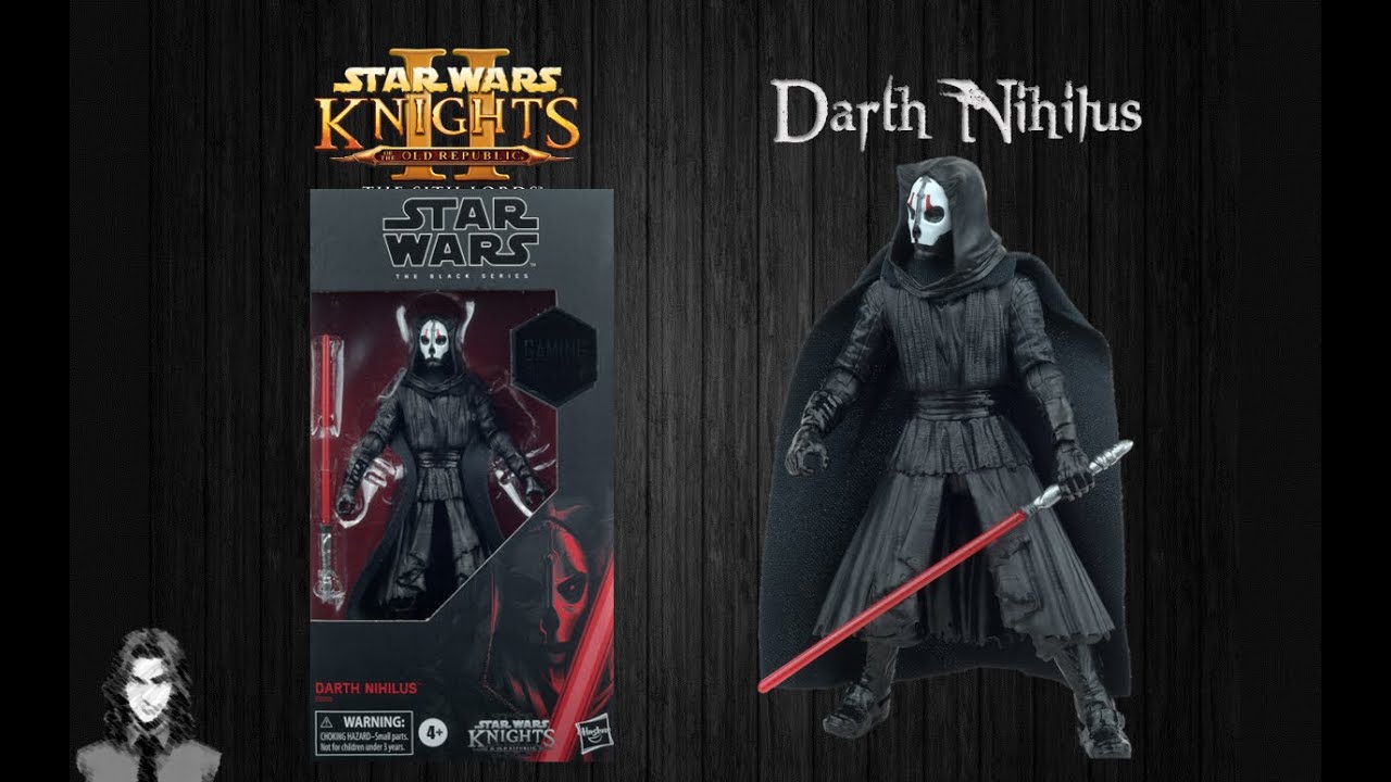 Darth Nihilus Knights of the old Republic 2 Black Seres Star Wars 2020 Revision en Español