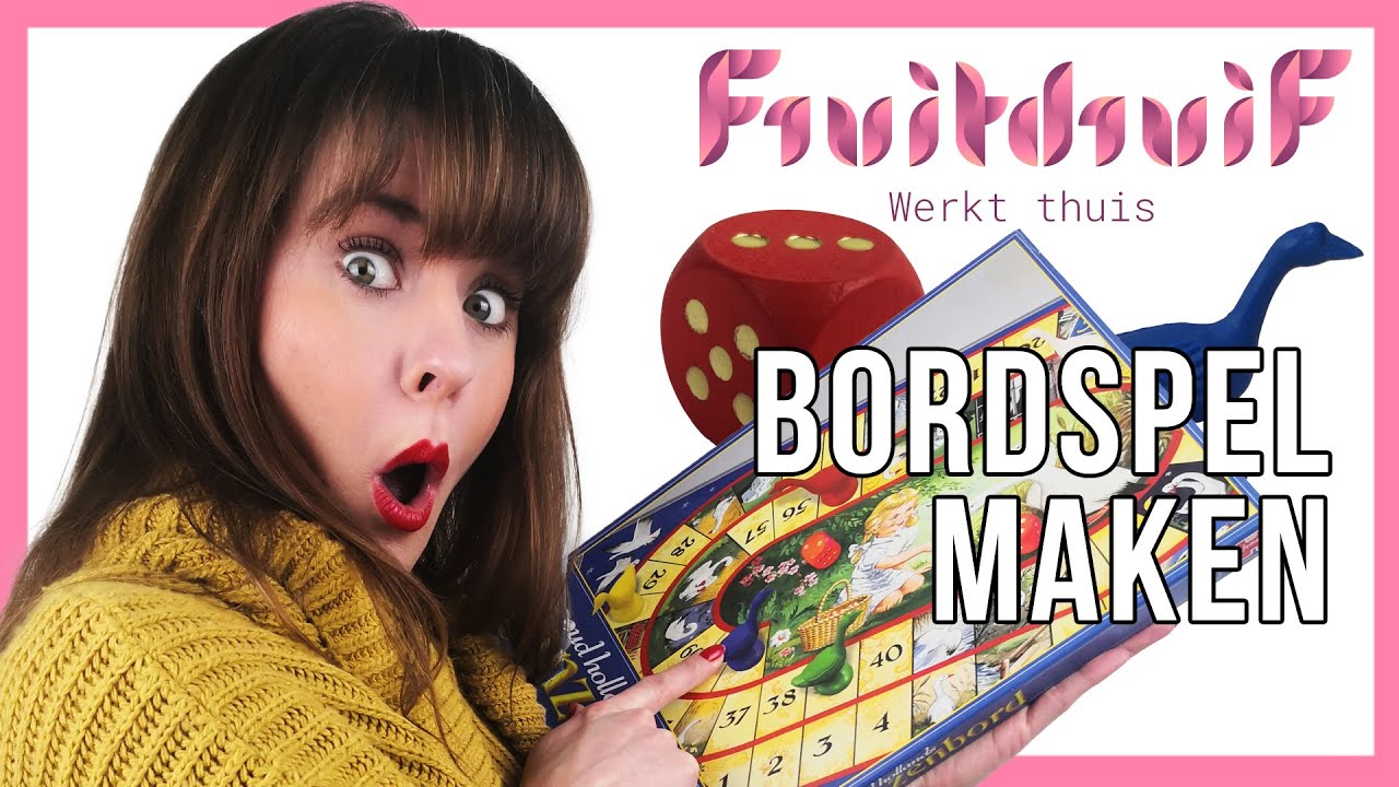 CREATIEVE LOCKDOWN - Maak jouw eigen BORDSPEL!! - FruitdruiF werkt thuis 43