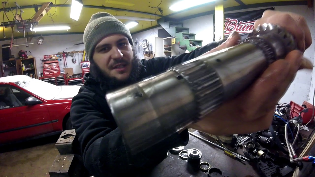 Honda B Series Transmission Gearstack Teardown Main + Countershaft