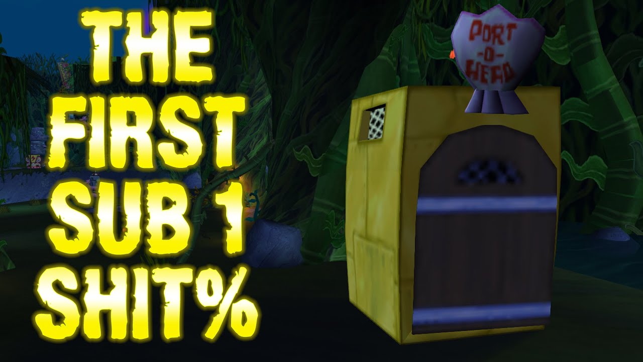 BfBB Sh*t% in 59.600! First Ever Sub Minute! - World Record