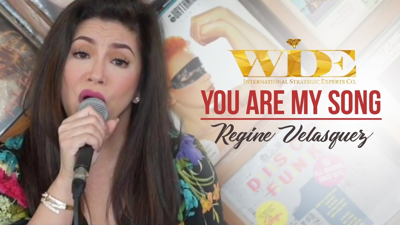 YOU ARE MY SONG - Regine Velasquez (Aromagicare Live Performance)