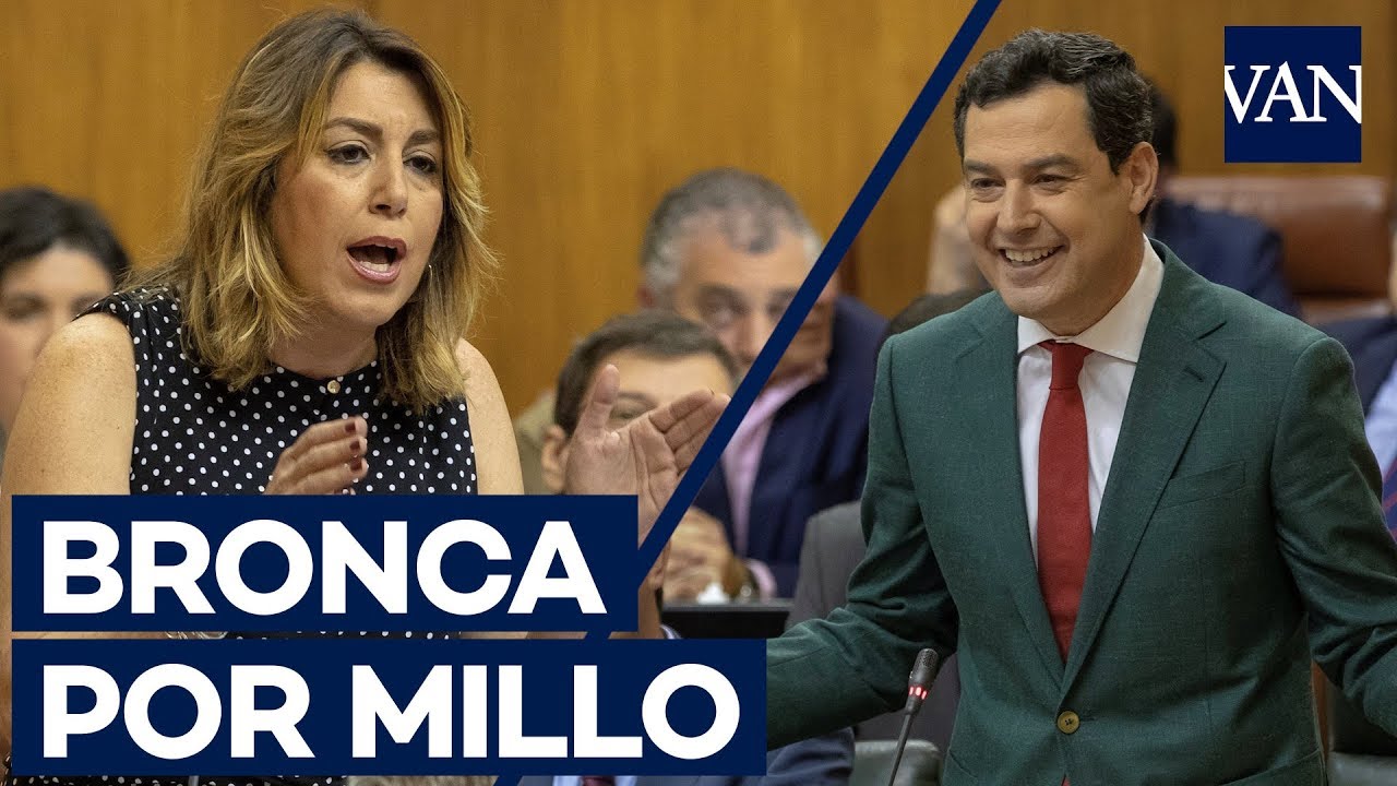Bronca entre Susana Díaz y Juanma Moreno por Enric Millo