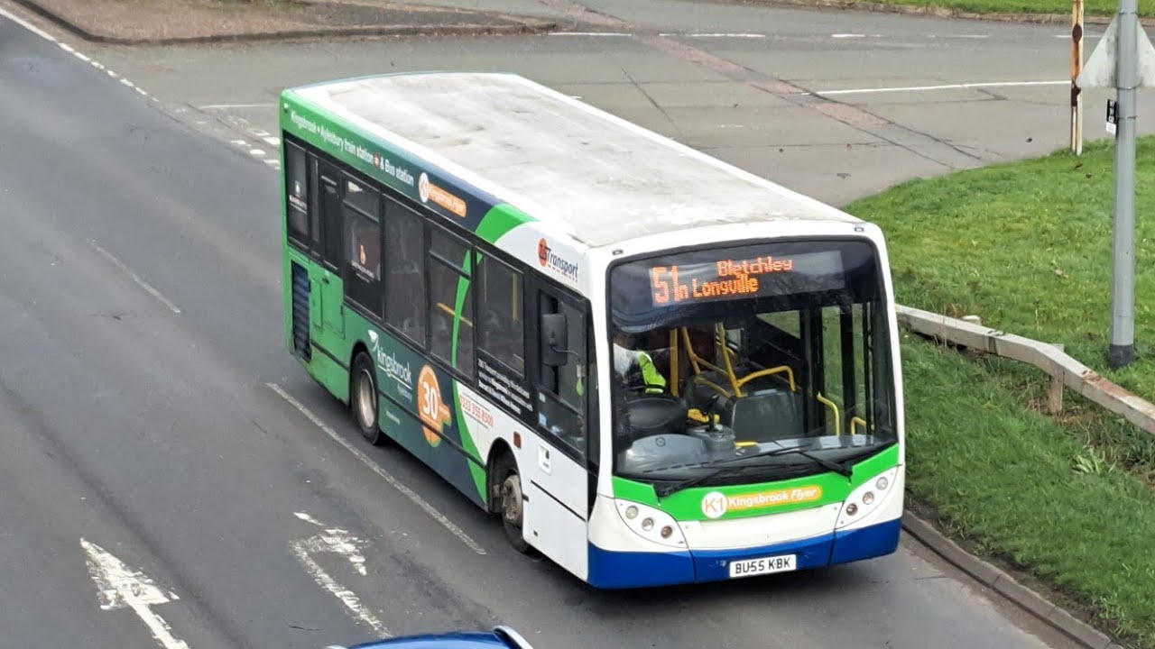 LOVELY! | 188 BU55 KBK (Formally T11 GAJ, MX59 ZNK) Z&S Transport ADL Enviro200 | Route 51:Bletchley