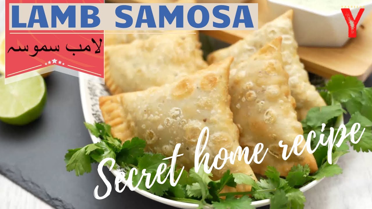 Lamb mince Samosa recipe street food style