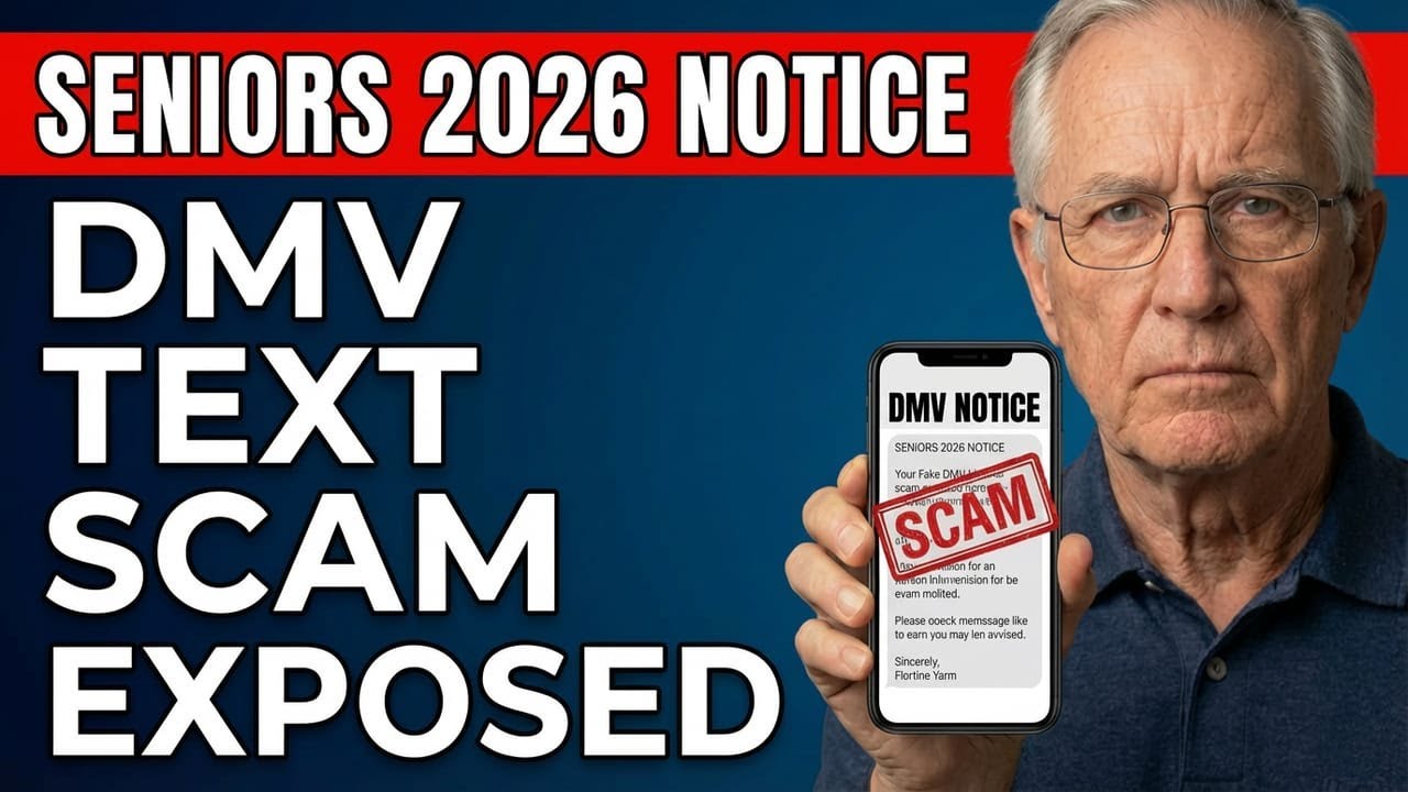 Over 60? Department of Motor Vehicles Text Scam Targets Seniors With Fake License Suspension Threats