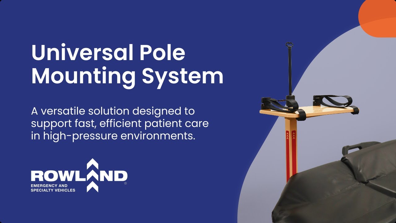 Rowland Emergency's Universal Pole Mounting System Installation and Preventative Maintenance