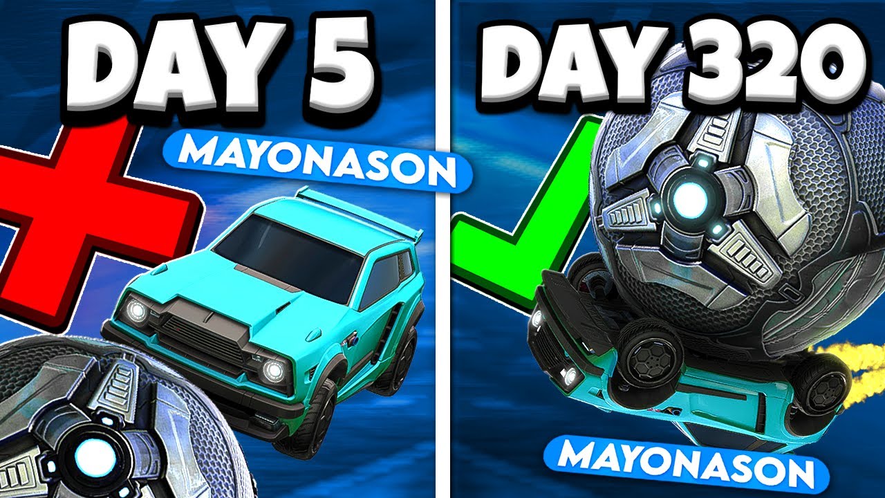 A YEAR of Rocket League FREE PLAY Progression... (Relaxing)