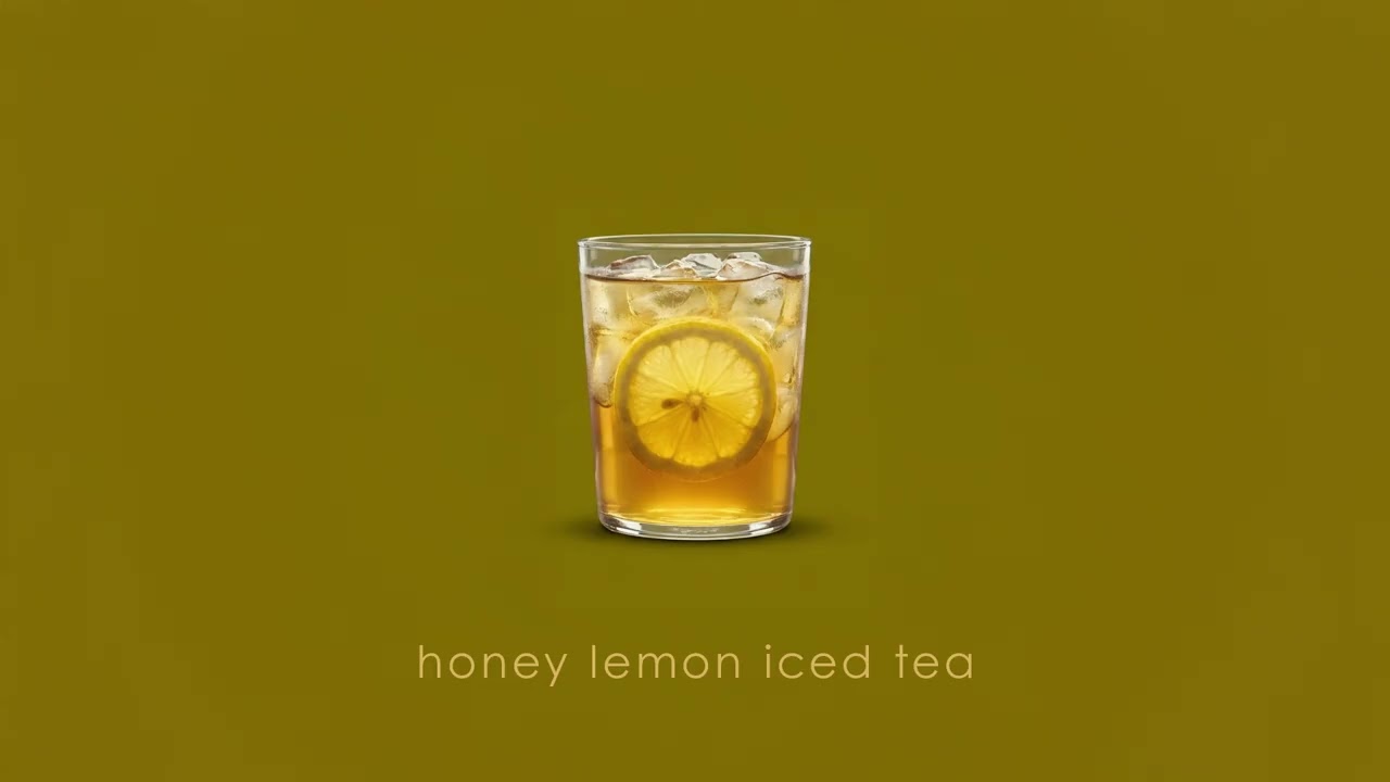 honey lemon iced tea