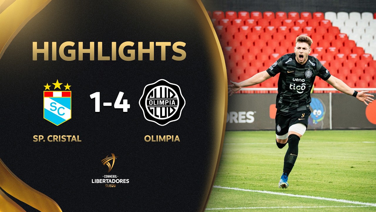 SPORTING CRISTAL vs. OLIMPIA | HIGHLIGHTS | CONMEBOL LIBERTADORES SUB20 2026