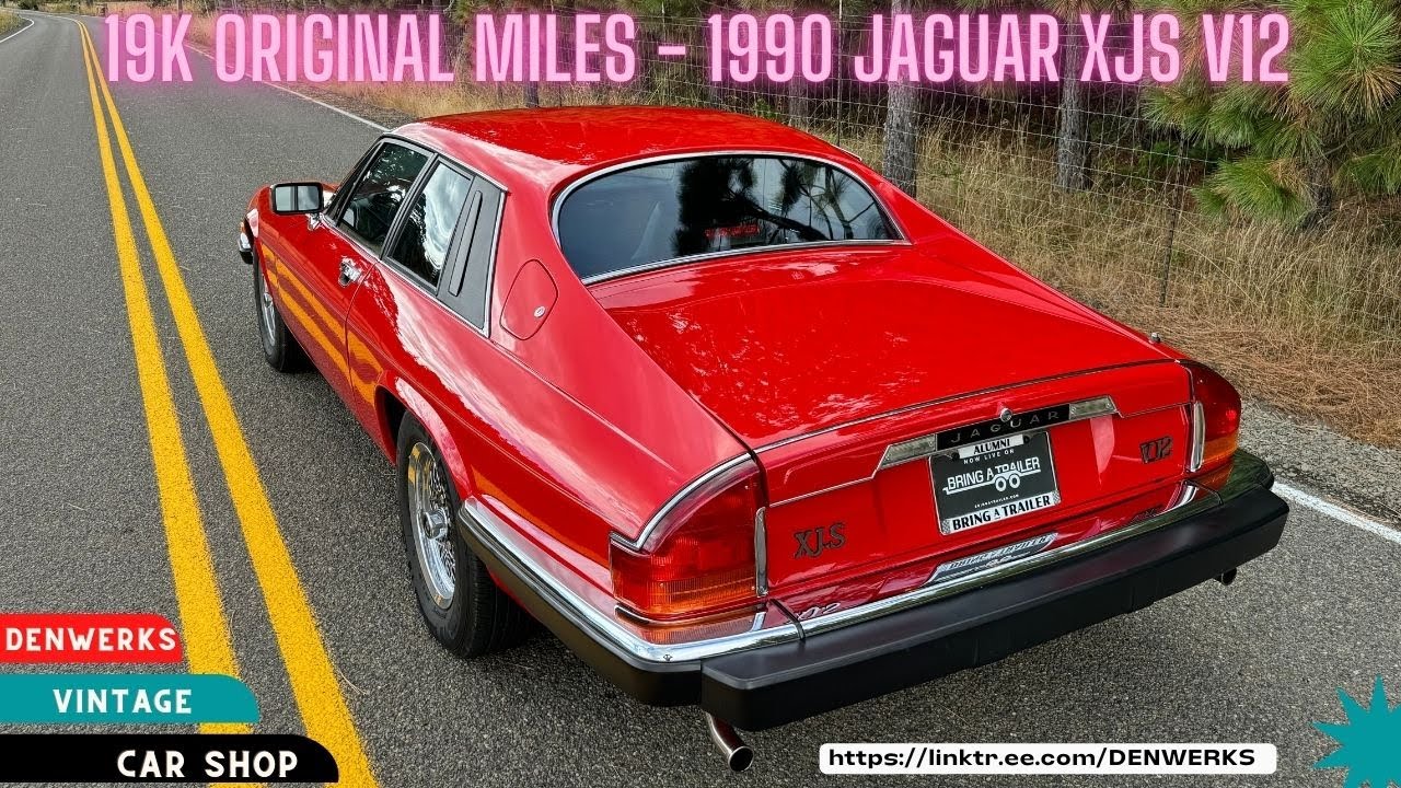 1990 JAGUAR XJS V12 19K Original Miles - Denwerks - Bring a Trailer