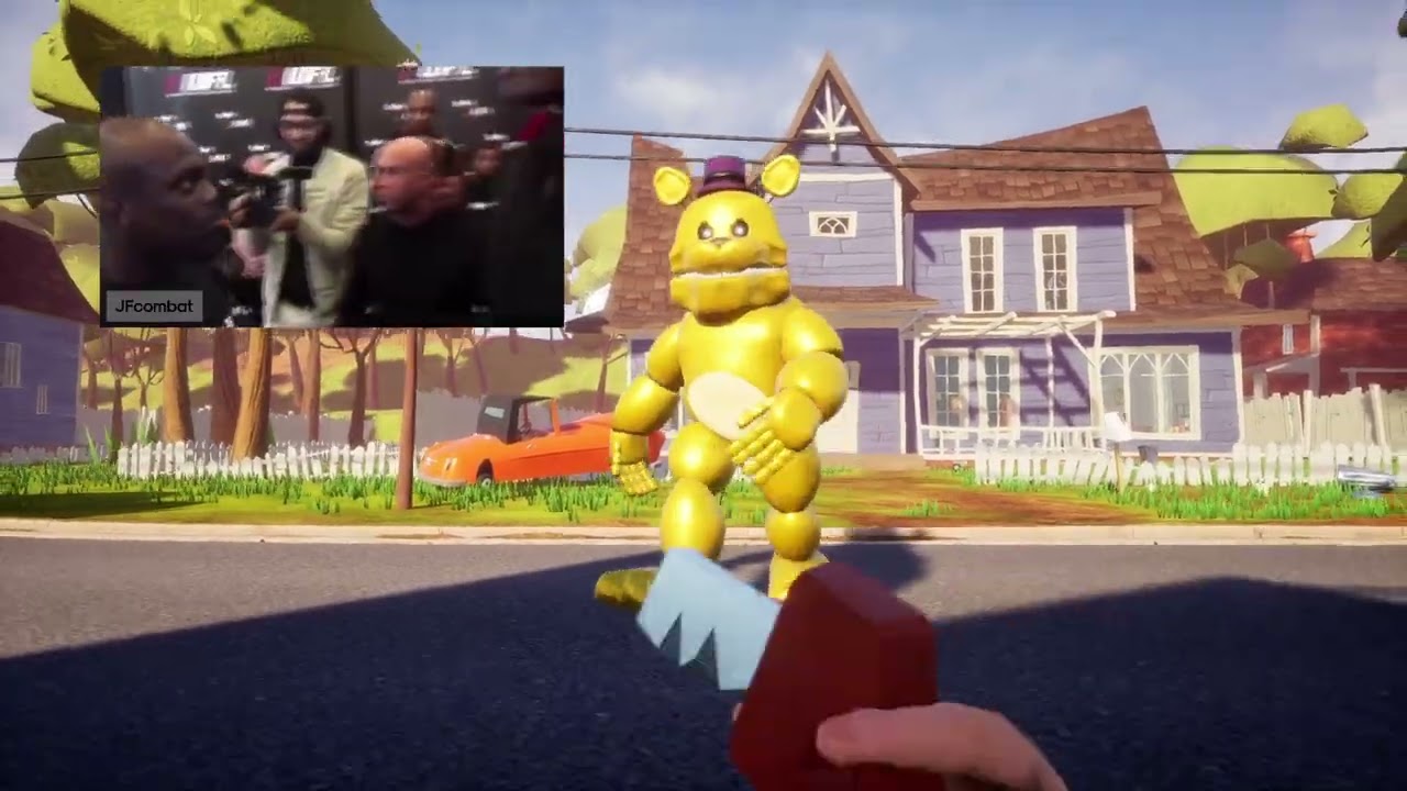 HELLO NEIGHBOR ACT 1 FREDBEAR MOD💀😵‍💫