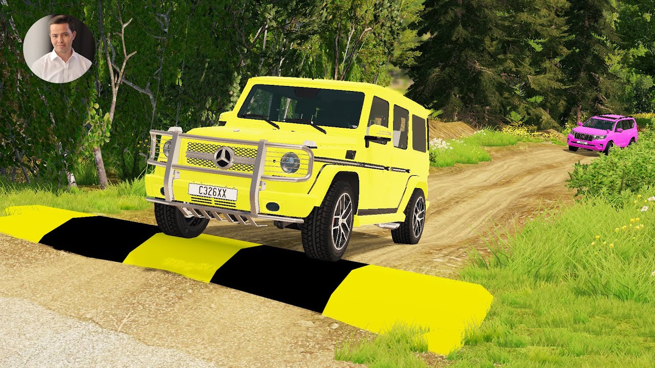 Cars vs Speed Bump  #0017