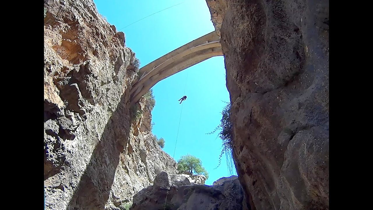 Barranquismo en La Bolera - Sierra de Cazorla (Reto Everest)