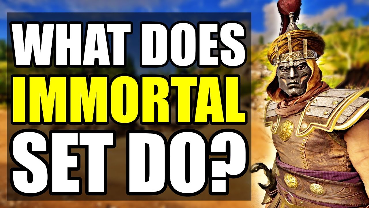 AC Odyssey What Does Immortal set DO?