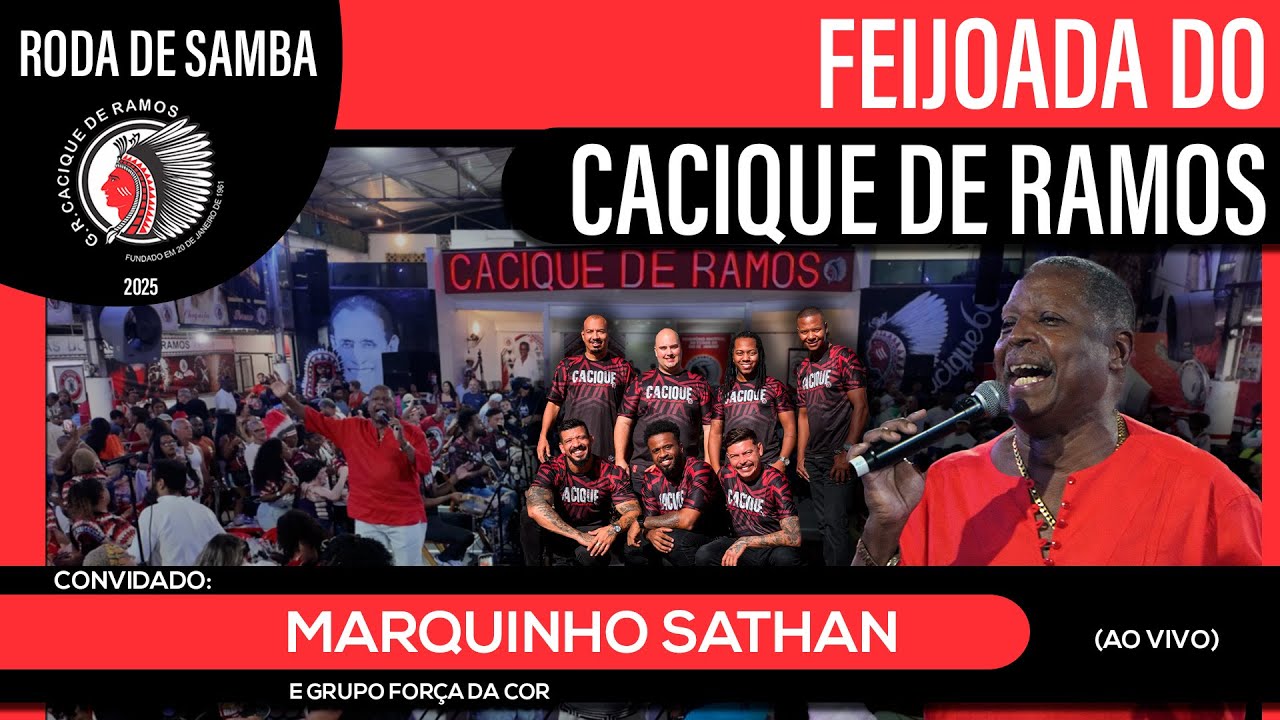 Roda de Samba da Feijoada do Cacique de Ramos | Marquinho Sathan e Grupo Força da Cor
