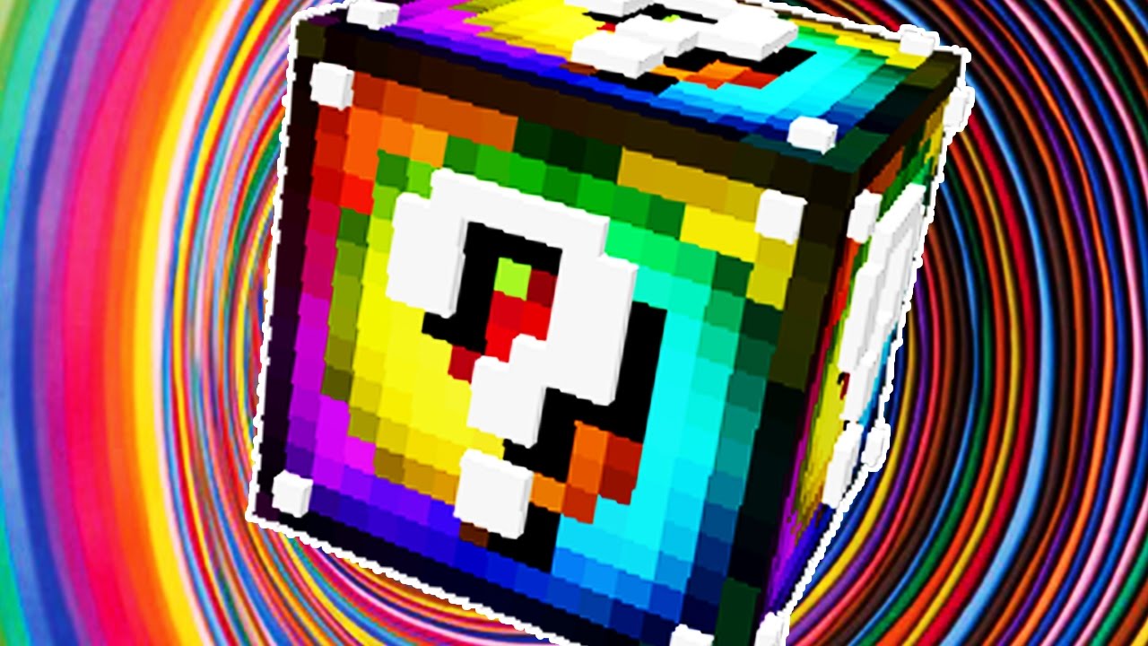 SPIRAL LUCKY BLOCK CHALLENGE PO POLSKU - MINECRAFT - FLOTHAR MATTYNIU MANOYEK - ALE SUPER MAPA