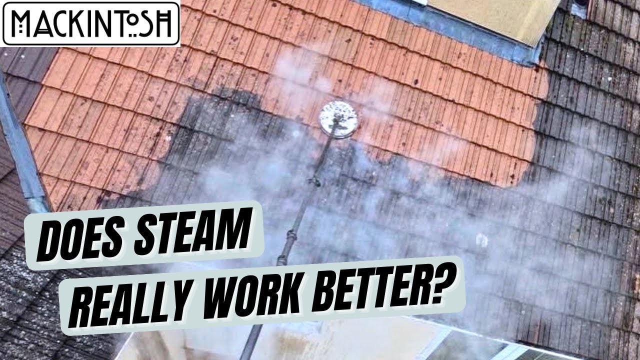 Does Steam Clean This Roof Faster?