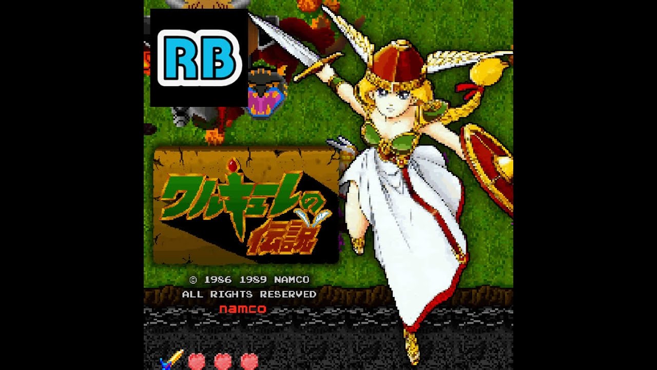 1989 [60fps] Valkyrie No Densetsu NoMagic ALL (魔法なしクリア)
