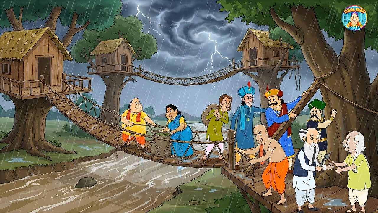 গোপাল দাদার চমৎকার: বৃষ্টিতে গাছের ওপর পুরো গ্রাম বানিয়ে দিল! || Gopal Bhar || New Episode 2026