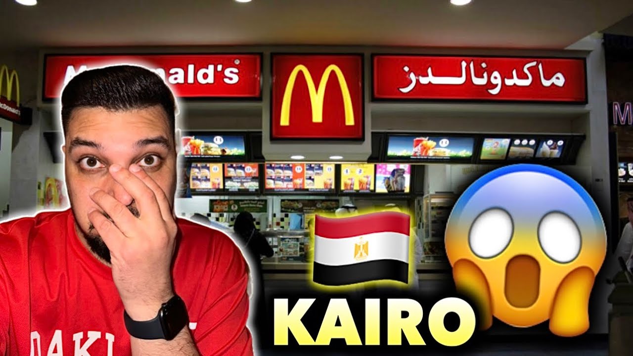 Wie schmeckt McDonald’s in Ägypten? 🤢🇪🇬 (UNGLAUBLICH)