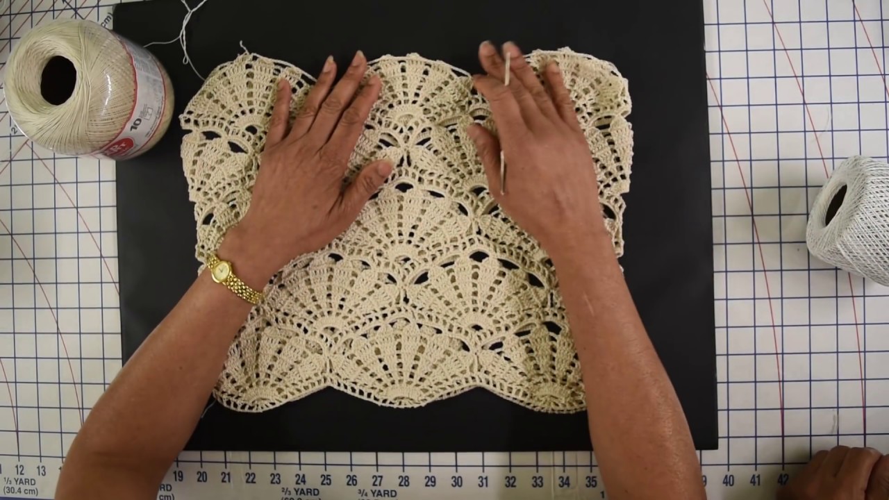Blusa Pavo real / crochet elegant blouse
