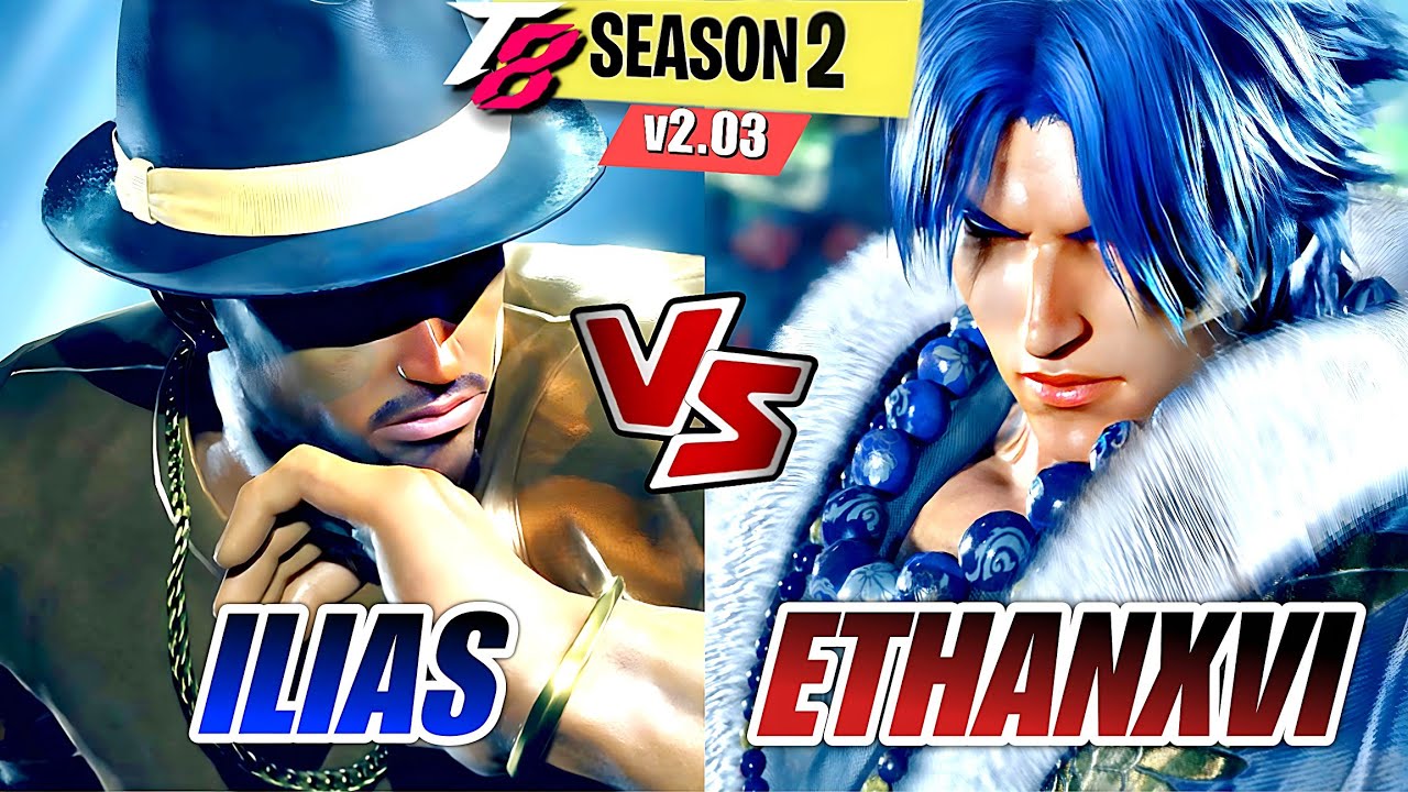Tekken 8 High Level Matches | ILIAS (#1 Rank Eddy) vs ETHANXVI (Lars)