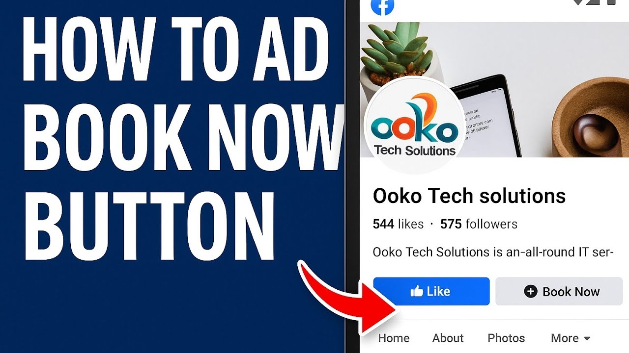 How To Add Book Now Button To A Facebook Page