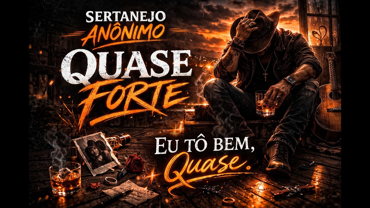 QUASE FORTE – A Música Que Vai Te Quebrar Por Dentro | Sertanejo Anônimo 🧡