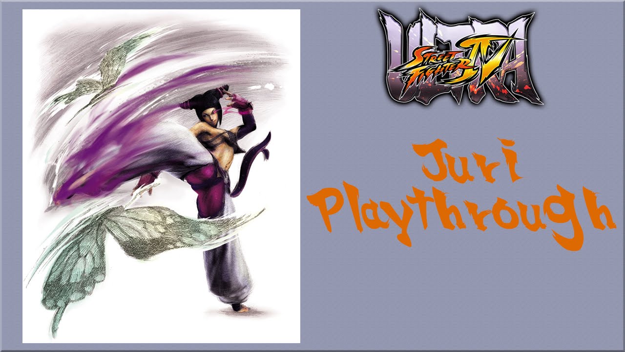 Ultra Street Fighter IV - Juri Arcade Mode Playthrough (Evil Ryu Boss Battle)