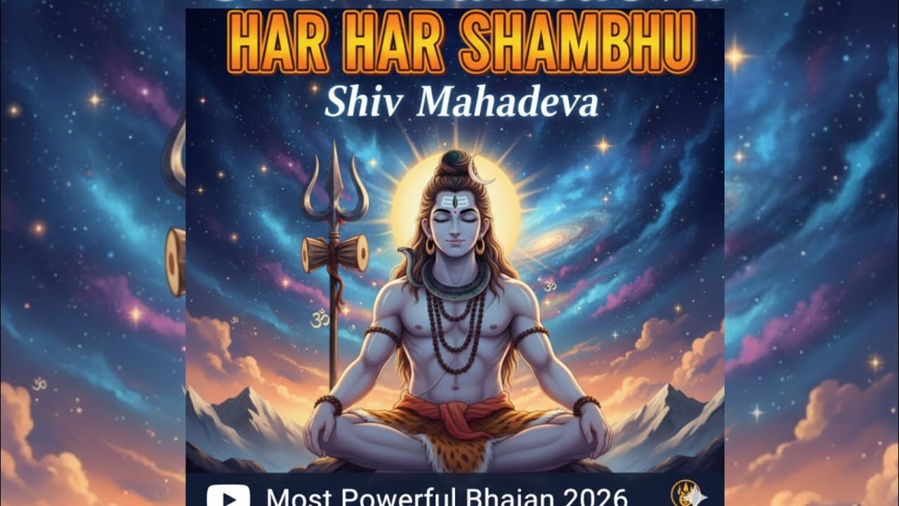  Har Har Shambhu Shiv Mahadeva | हर हर शंभू | Most Powerful Shiv Bhajan 2026 #HarHarShambhu 