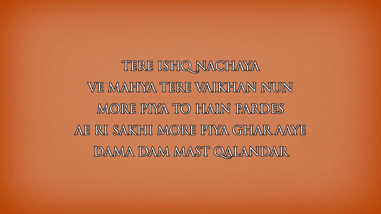 Qawwali - Fareed Ayaz - Abu Muhammad Qawwal & Party - Tere Ishq Nachaya & Others