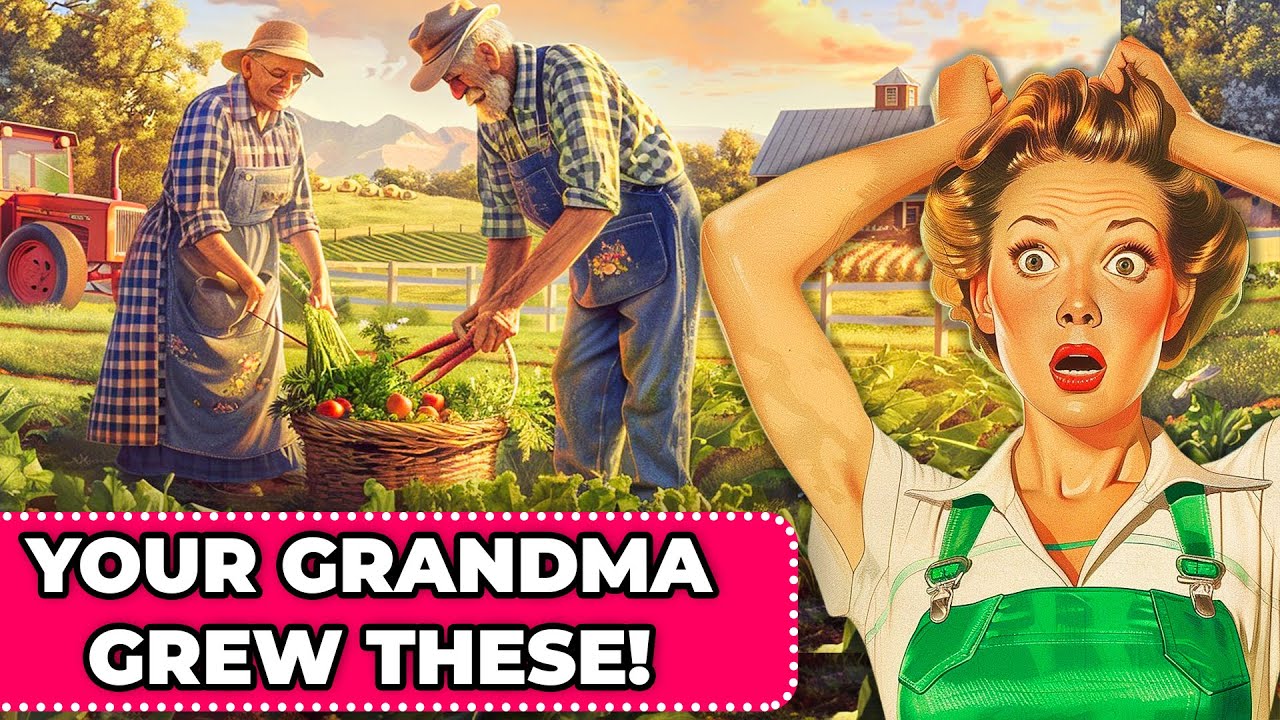 15 FORGOTTEN VEGETABLES FROM YOUR GRANPARENTS GARDEN