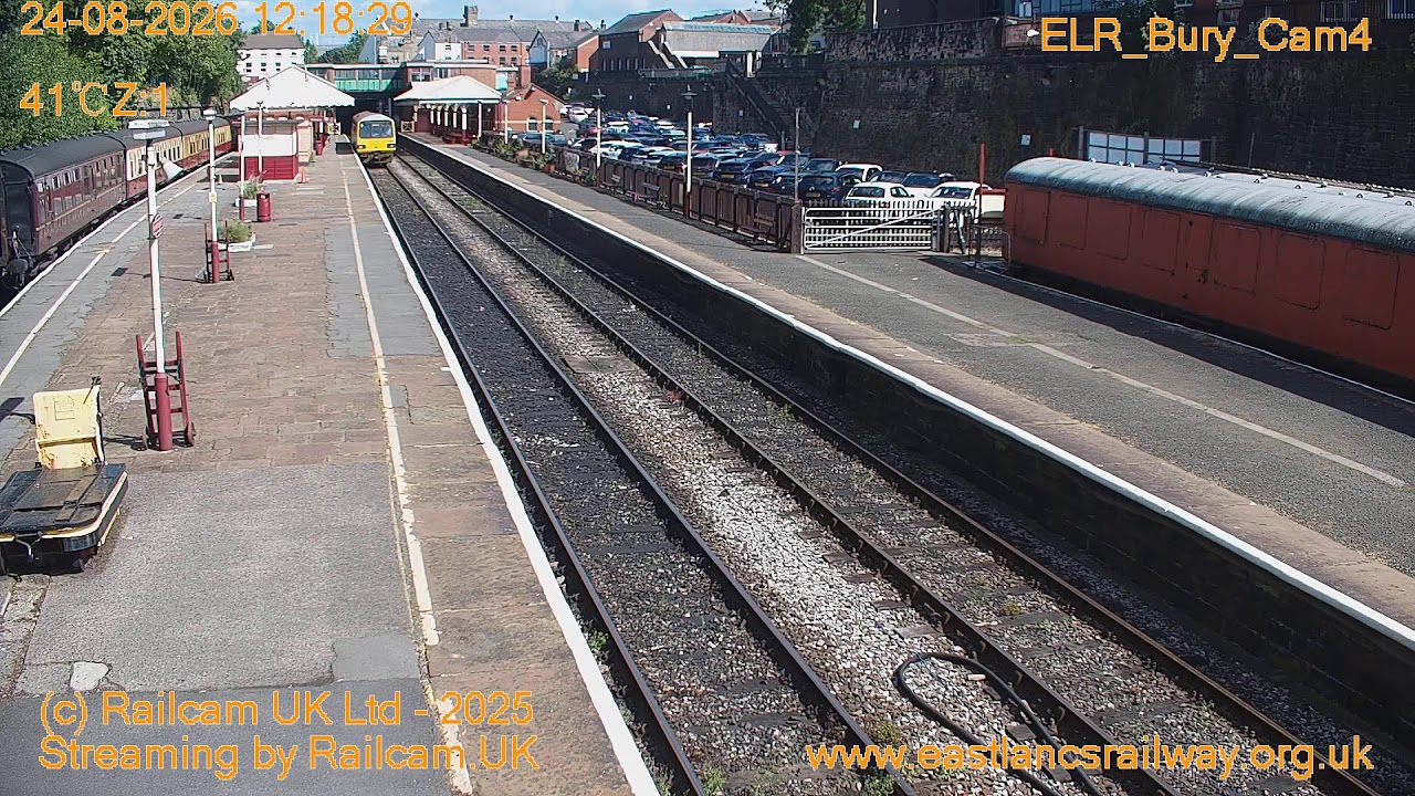 ELR Bury Bolton Street - C4 - Platform | Railcam UK / East Lancs Railway
